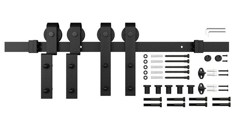 Bypass barn door hardware kit 1 Bypass barn door hardware kit 1