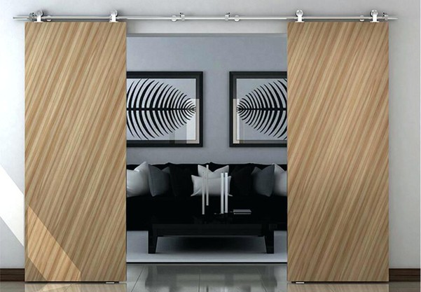 brushed barn door hardware brushed barn door hardware