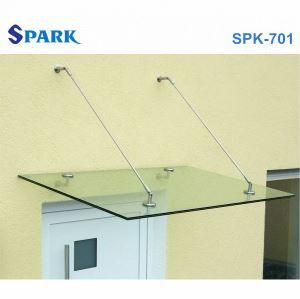 Can I hang plants from a door awning?