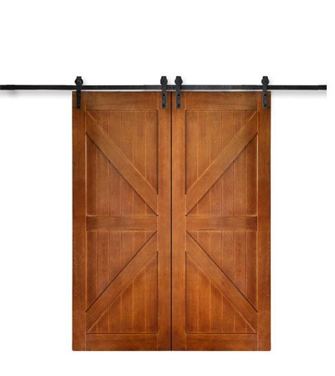 Sliding Double Barn Door Kit
